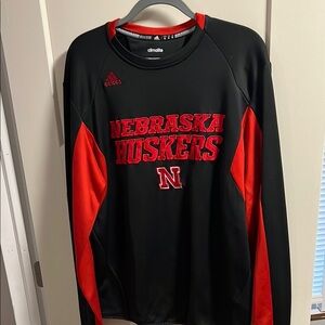 Adidas Nebraska Huskers Crewneck Sweatshirt